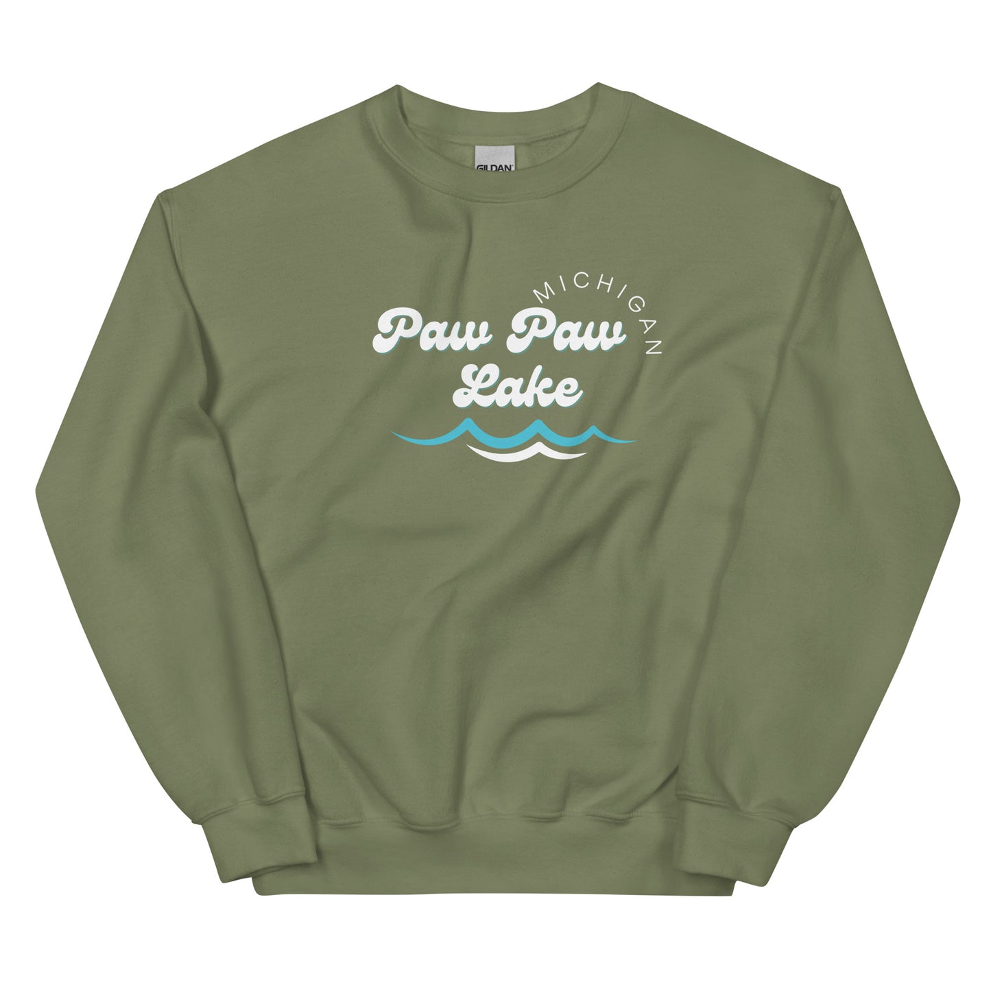 Paw Paw Lake Waves Sweatshirt