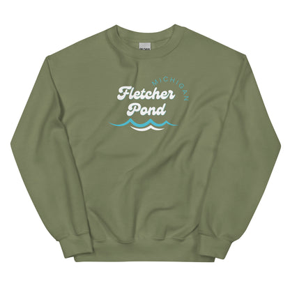 Fletcher Pond Waves Sweatshirt