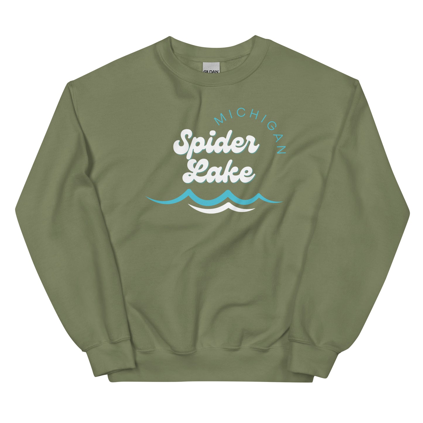 Spider Lake Waves Sweatshirt