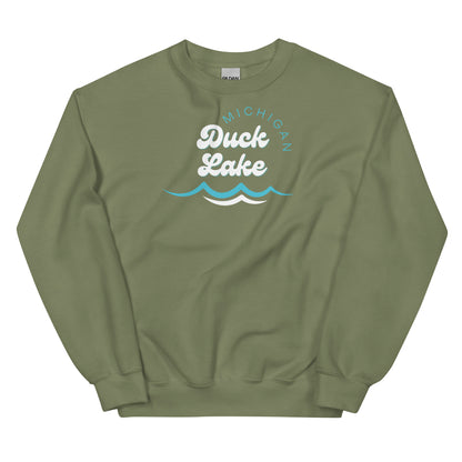 Duck Lake Waves Sweatshirt