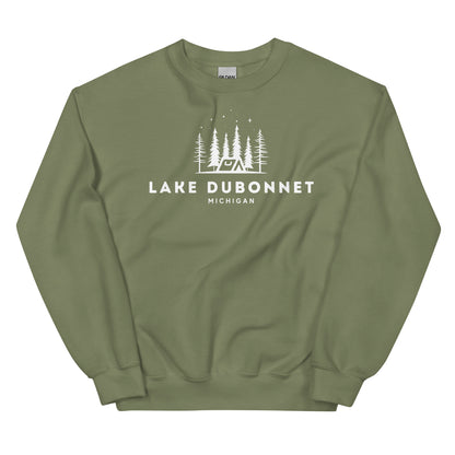 Lake Dubonnet Night Camping Sweatshirt