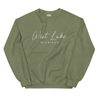 West Lake Script Sweatshirt