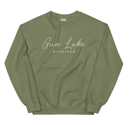 Gun Lake Script Sweatshirt