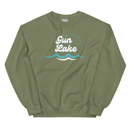 Gun Lake Waves Sweatshirt