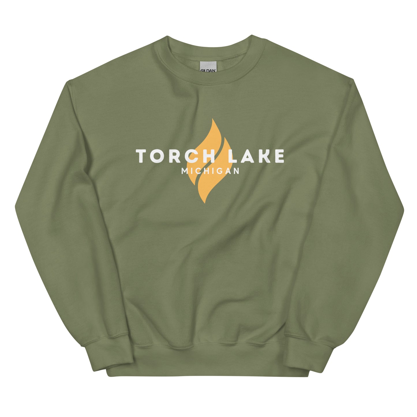 Torch Lake Flames Sweatshirt