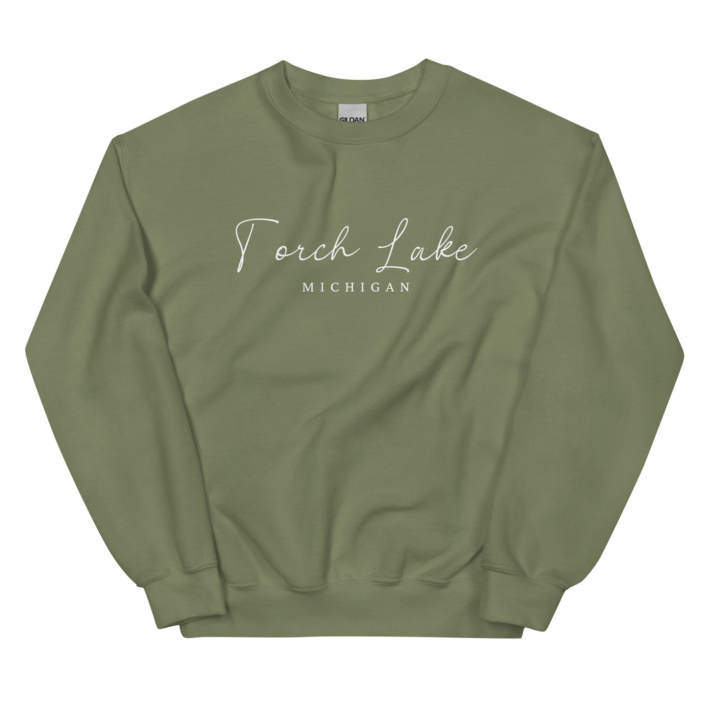 Torch Lake Script Sweatshirt