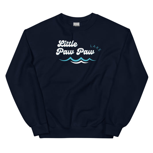 Little Paw Paw Lake Waves Sweatshirt