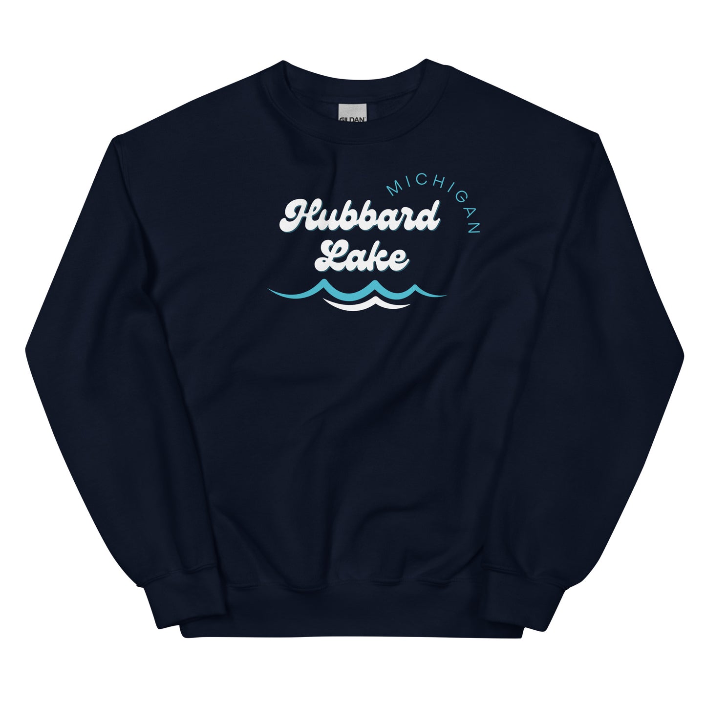 Hubbard Lake Waves Sweatshirt