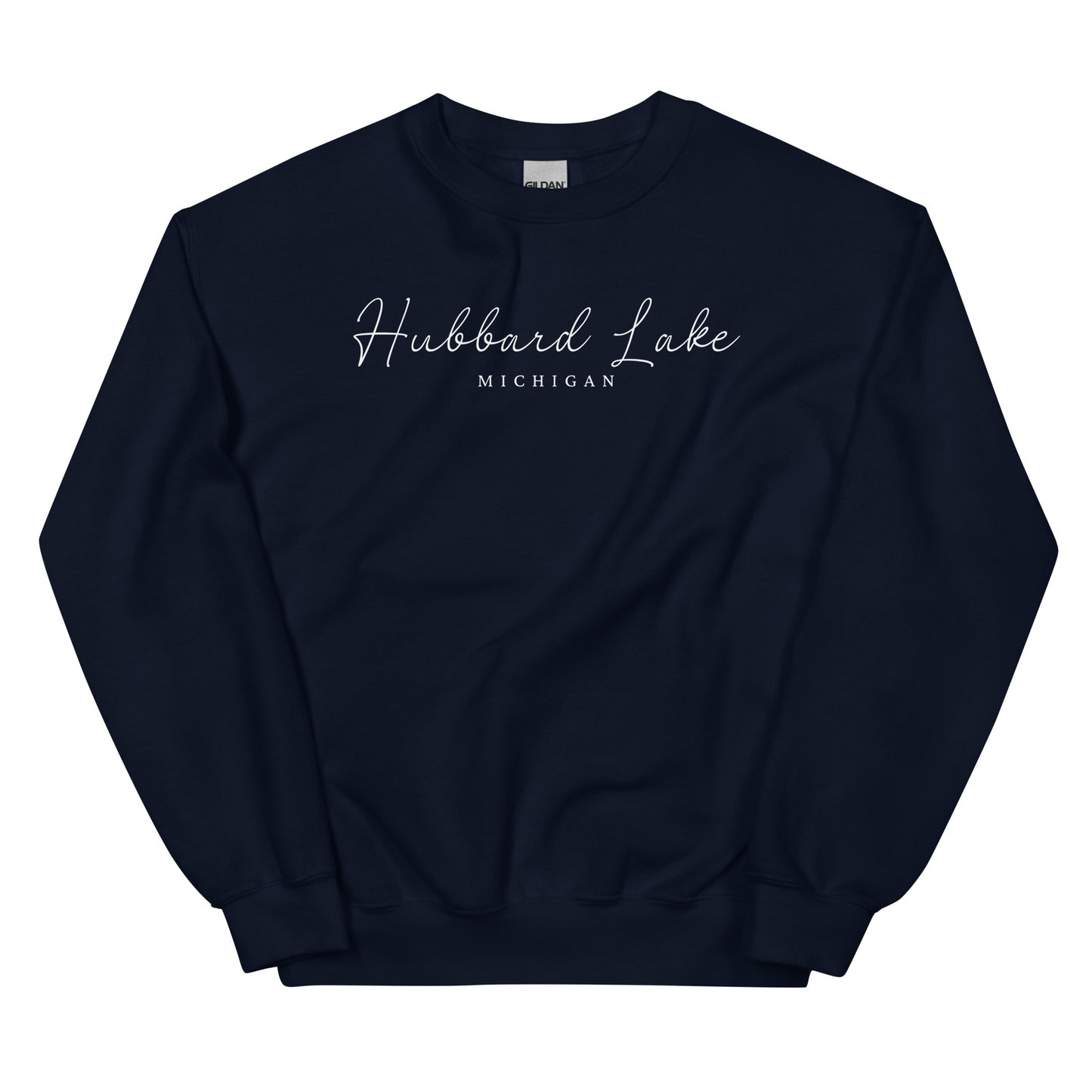 Hubbard Lake Script Sweatshirt