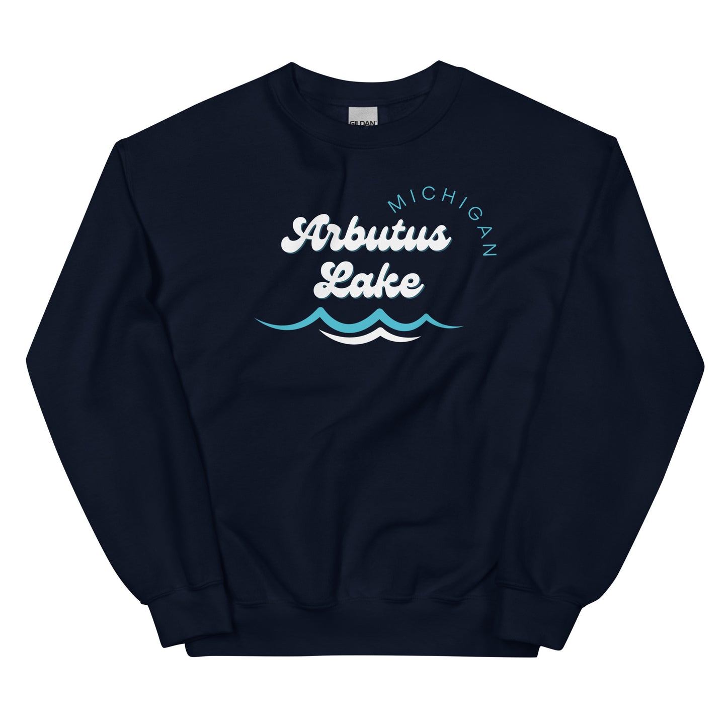 Arbutus Lake Waves Sweatshirt