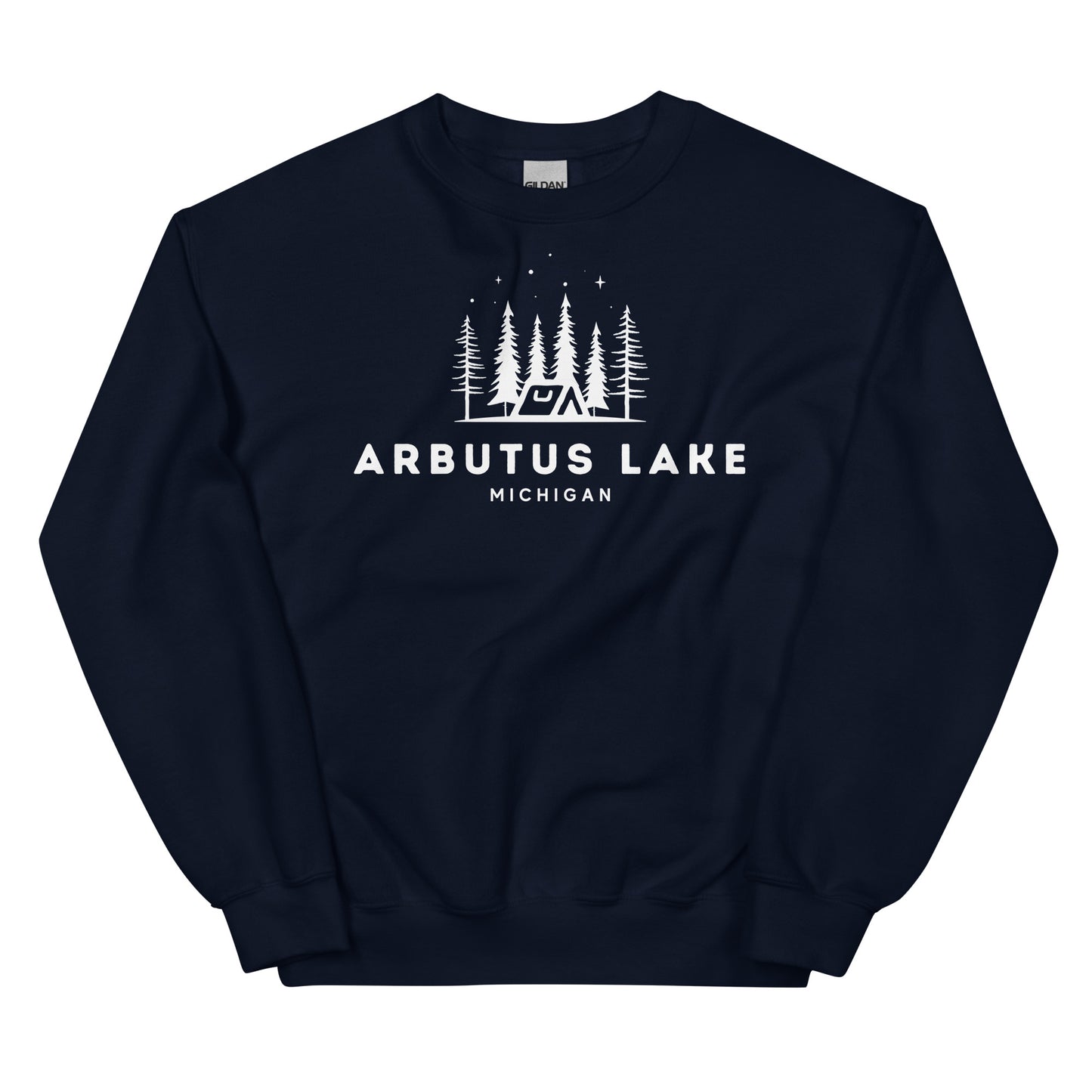 Arbutus Lake Night Camping Sweatshirt