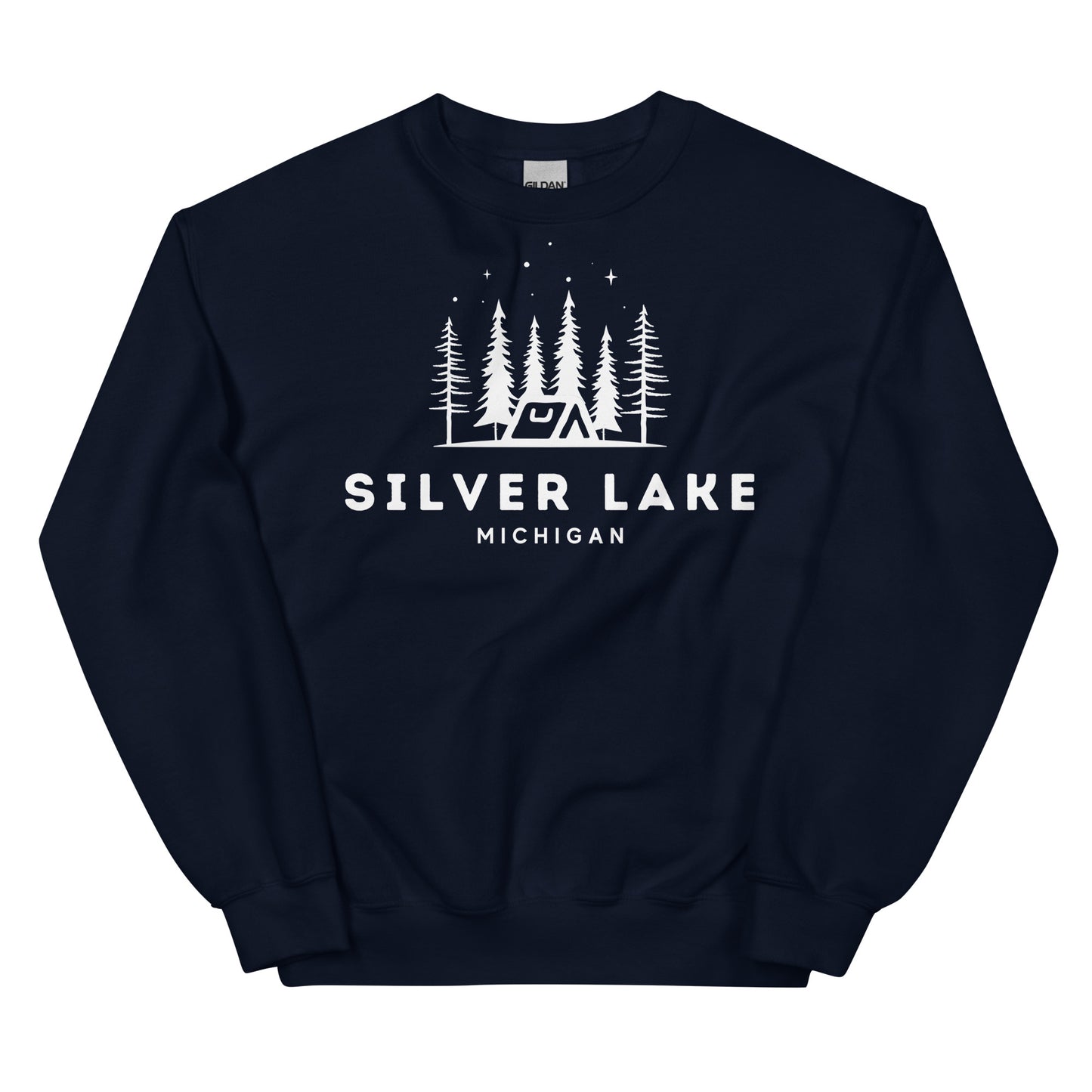 Silver Lake Night Camping Sweatshirt