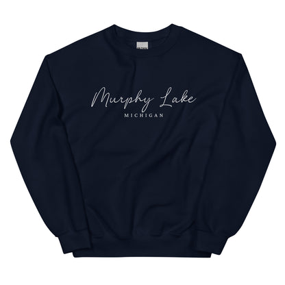 Murphy Lake Script Sweatshirt