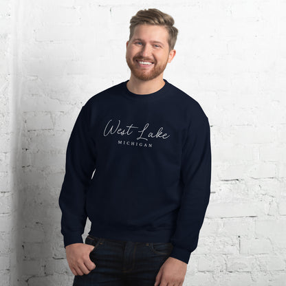 West Lake Script Sweatshirt