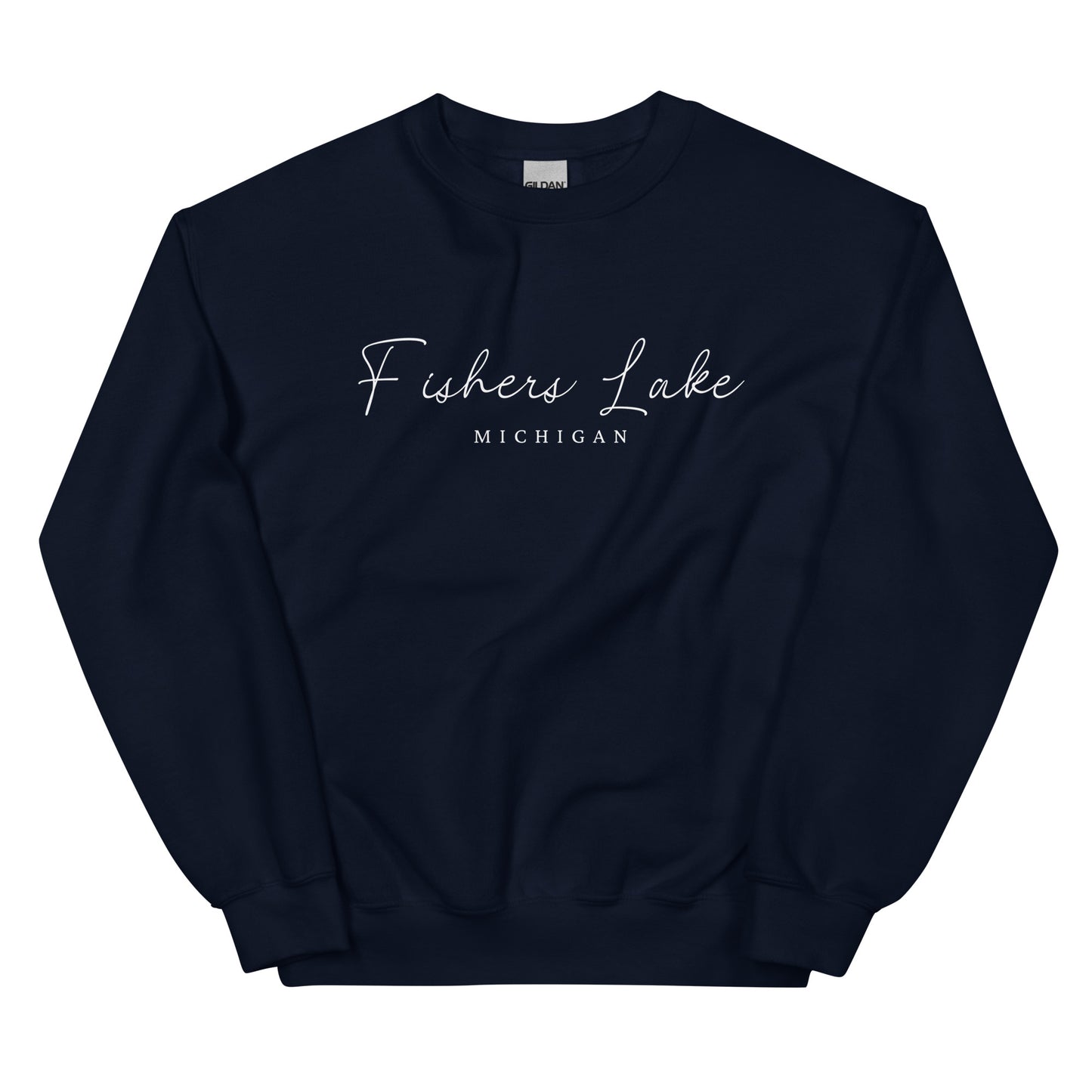 Fishers Lake Script Sweatshirt