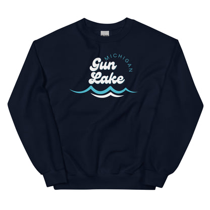 Gun Lake Waves Sweatshirt