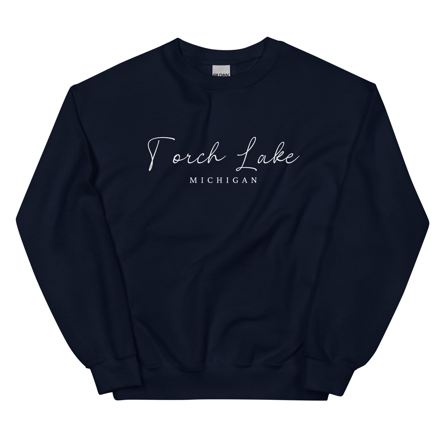 Torch Lake Script Sweatshirt