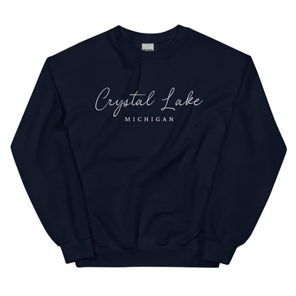 Crystal Lake Script Sweatshirt