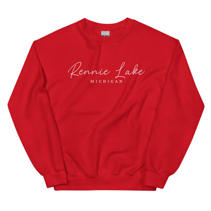 Rennie Lake Script Sweatshirt