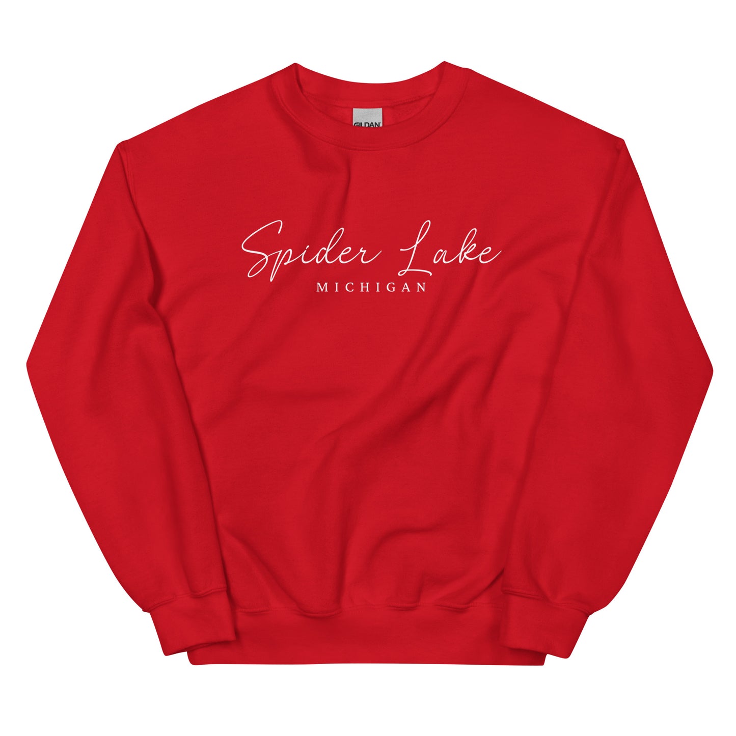 Spider Lake Script Sweatshirt