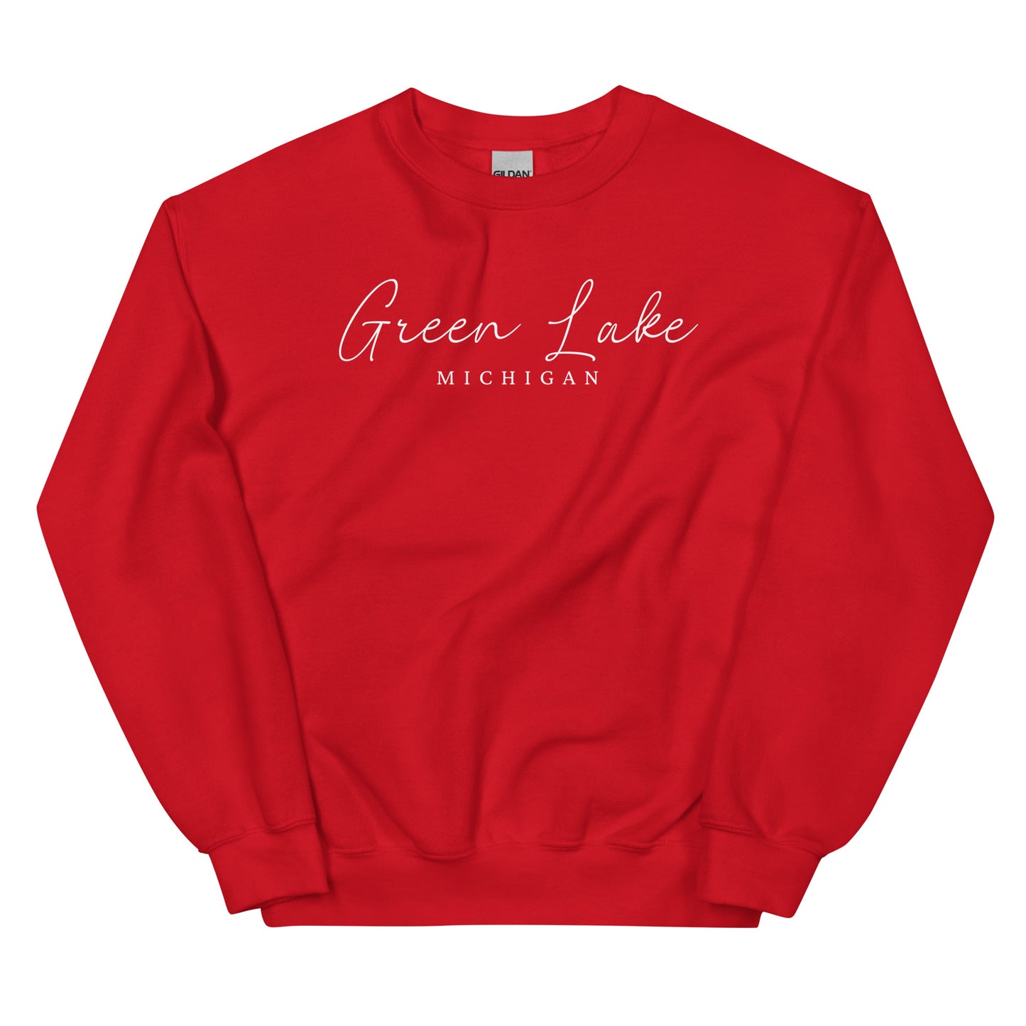 Green Lake Script Sweatshirt