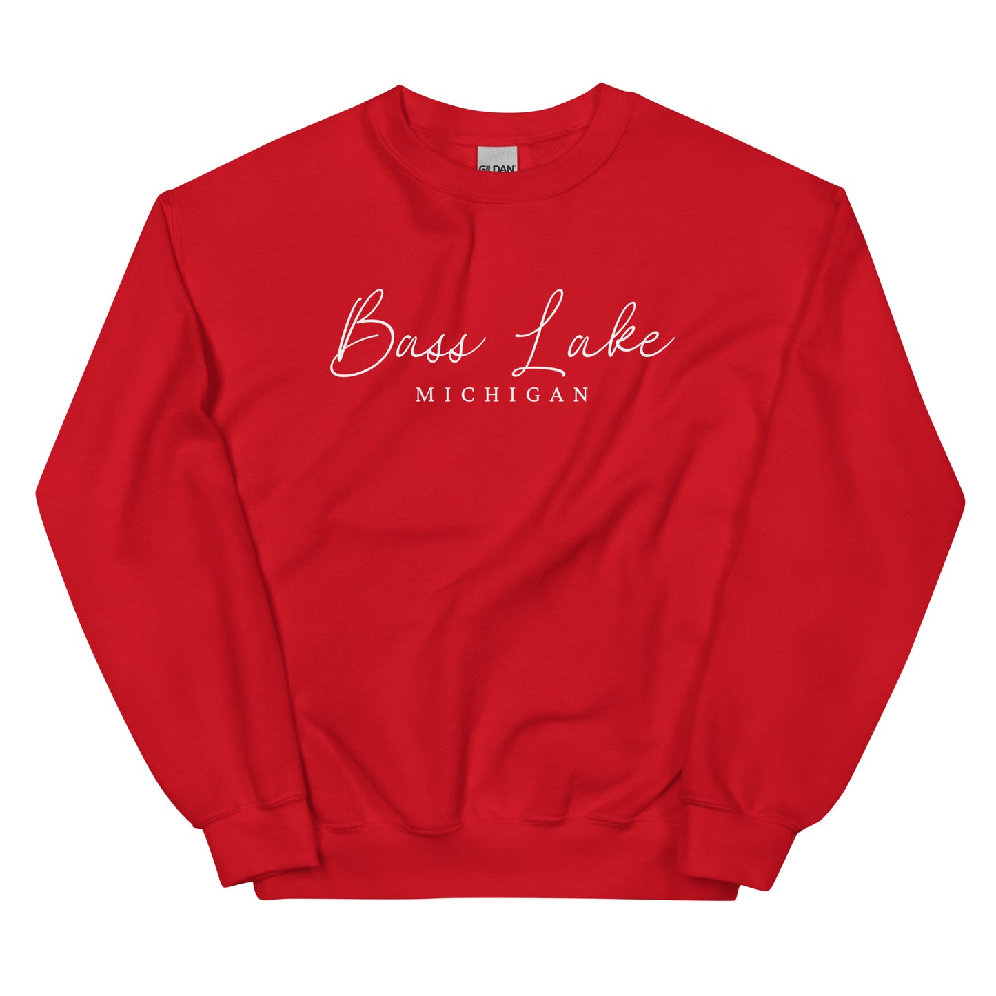 Bass Lake Script Sweatshirt