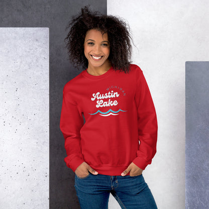 Austin Lake Waves Sweatshirt