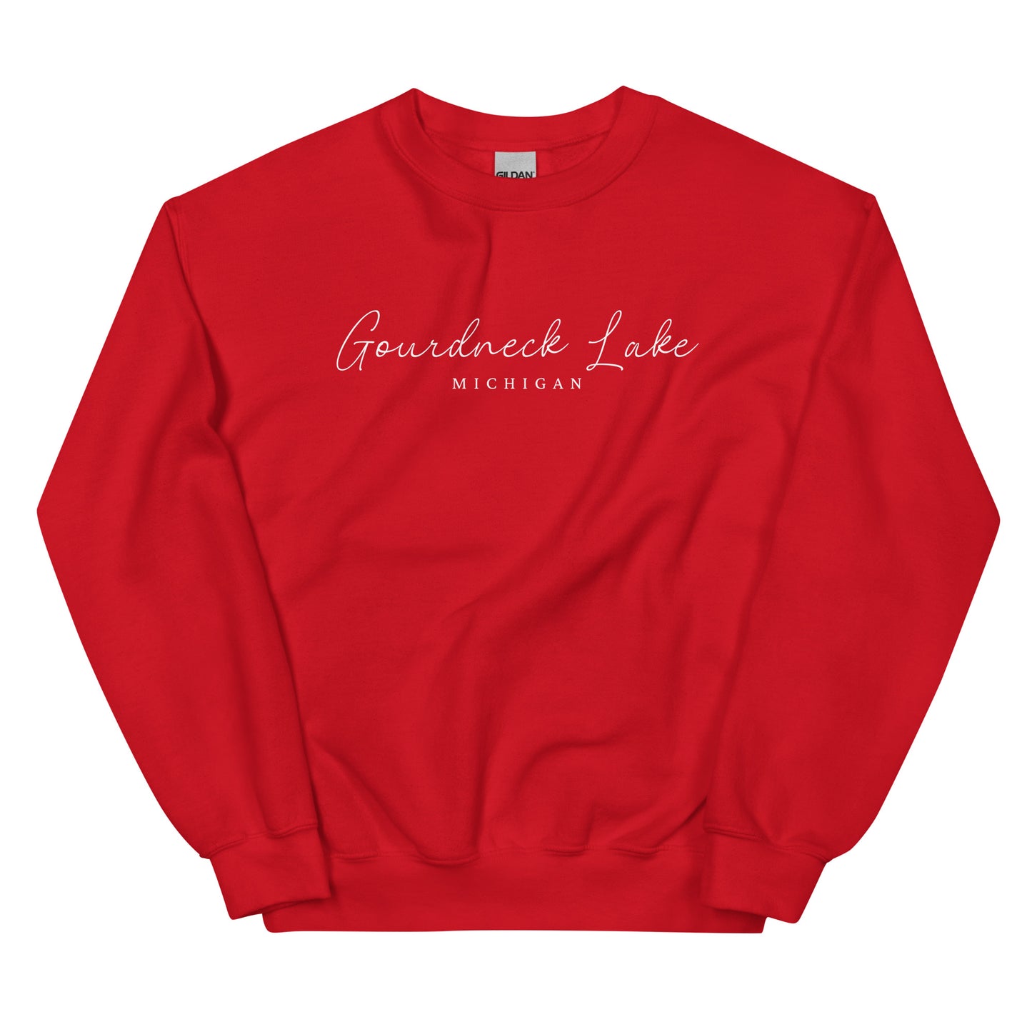 Gourdneck Lake Script Sweatshirt