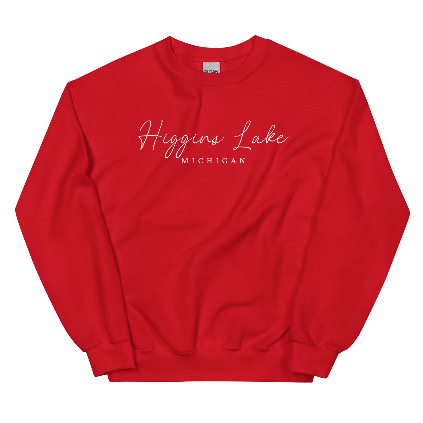 Higgins Lake Script Sweatshirt