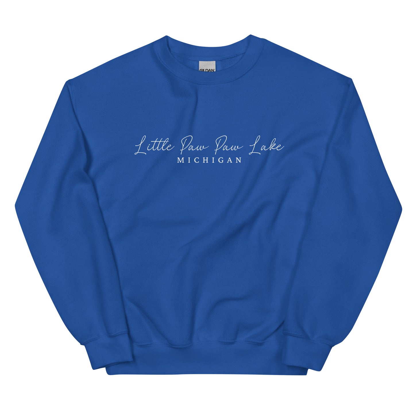 Little Paw Paw Lake Script Sweatshirt