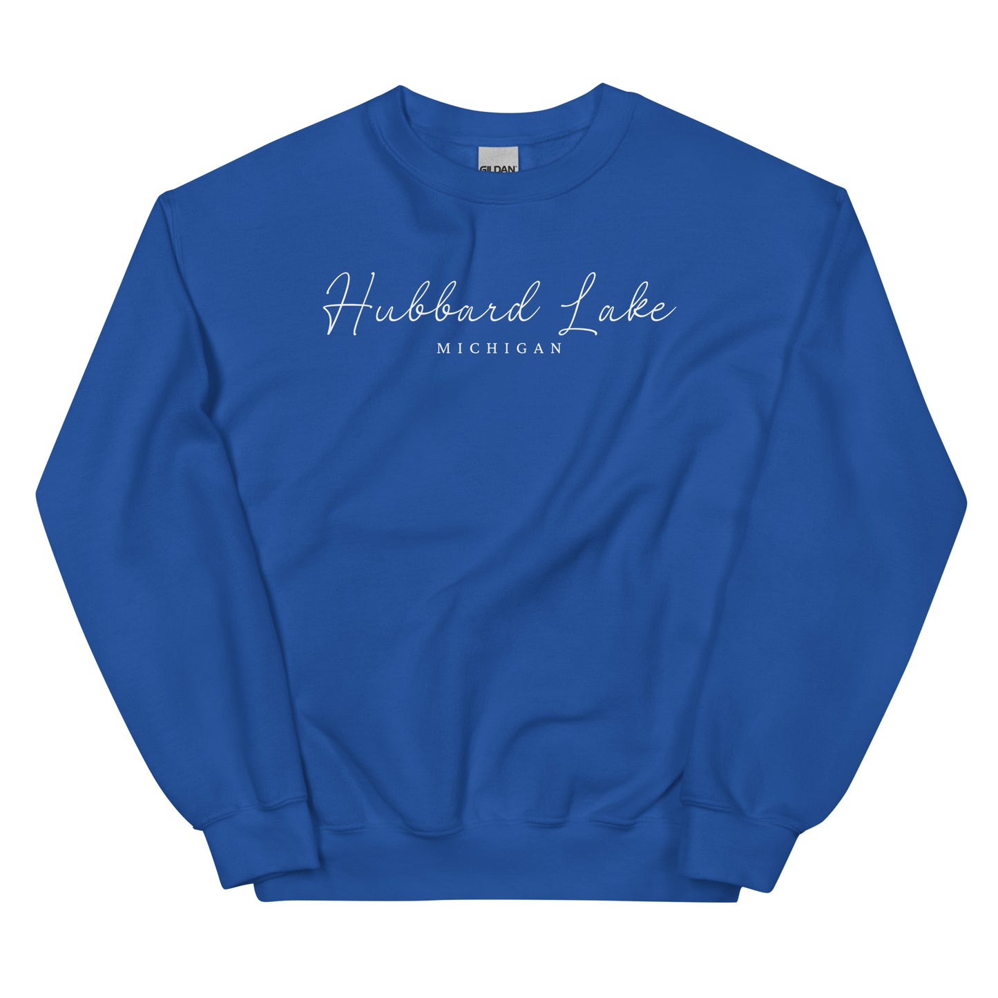 Hubbard Lake Script Sweatshirt