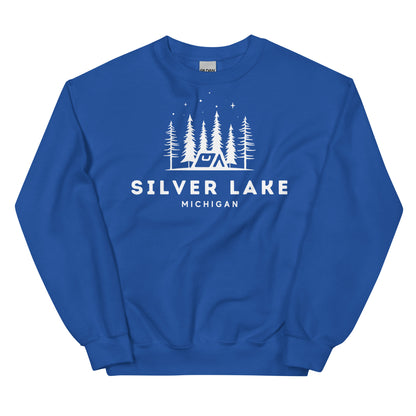 Silver Lake Night Camping Sweatshirt