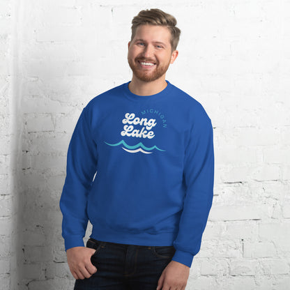 Long Lake Waves Sweatshirt