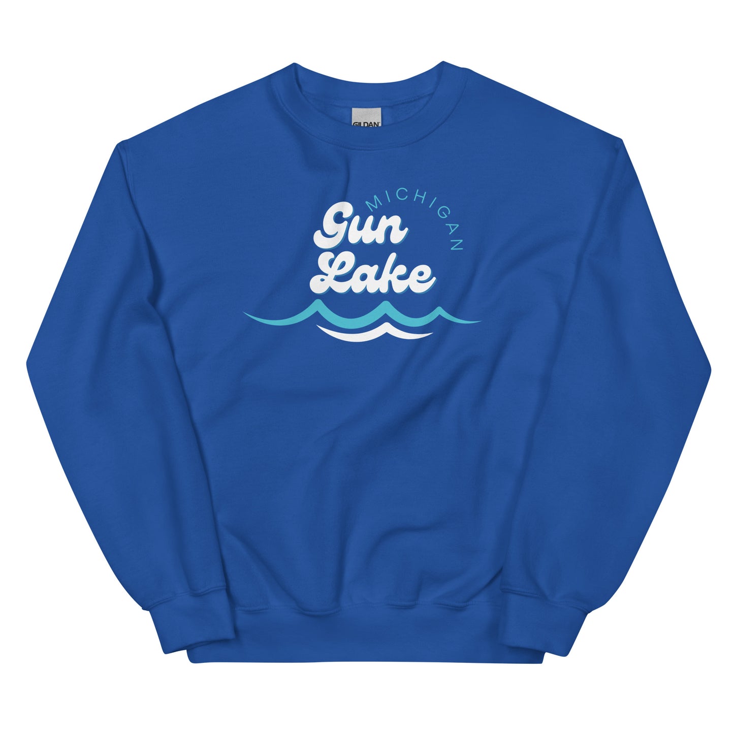 Gun Lake Waves Sweatshirt