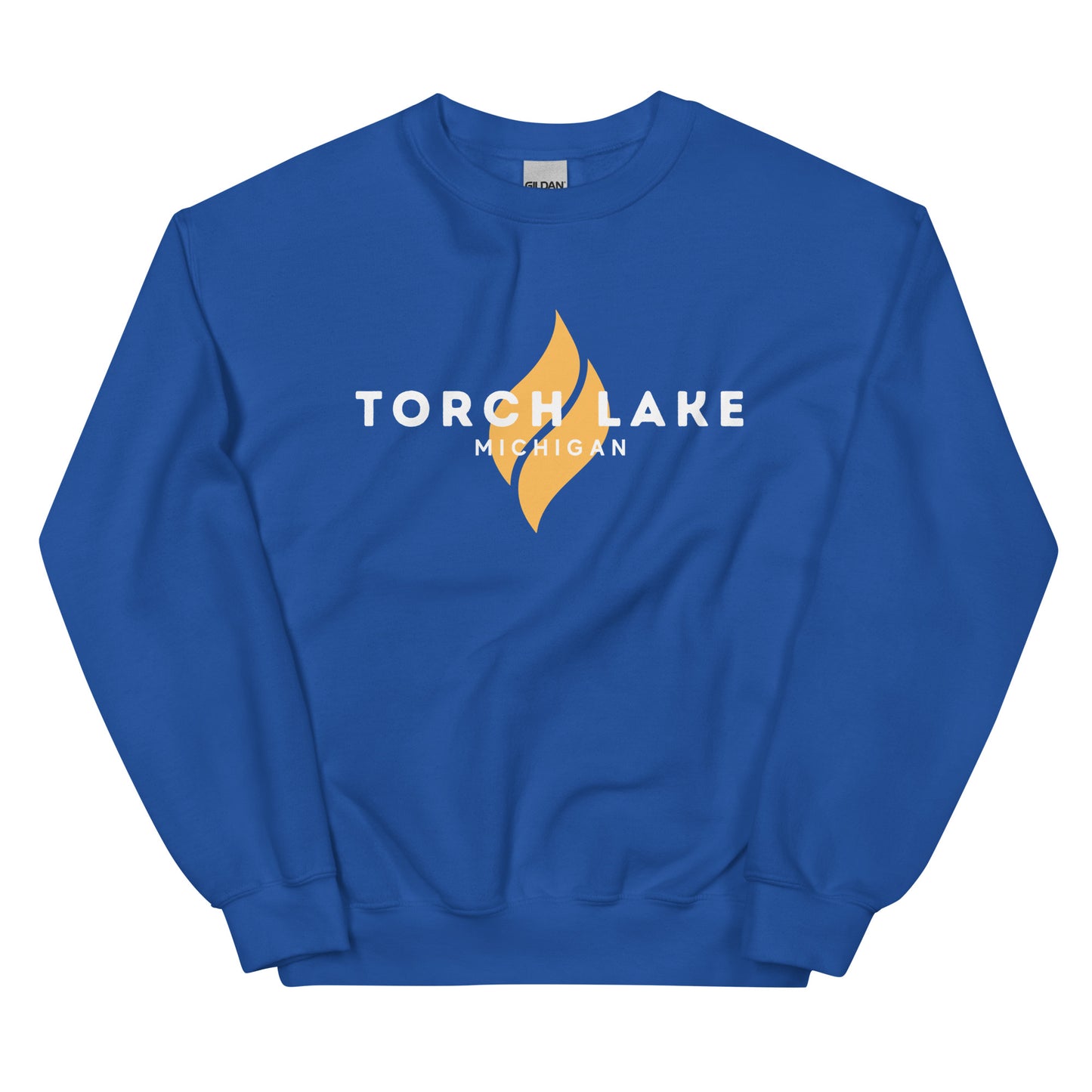 Torch Lake Flames Sweatshirt