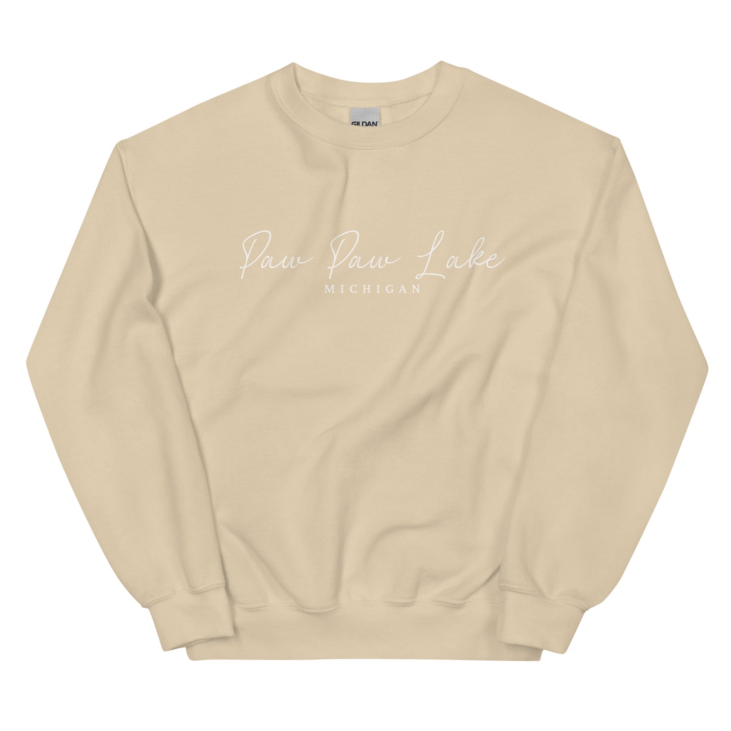 Paw Paw Lake Script Sweatshirt