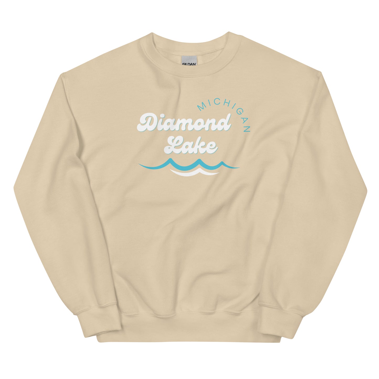 Diamond Lake Waves Crewneck