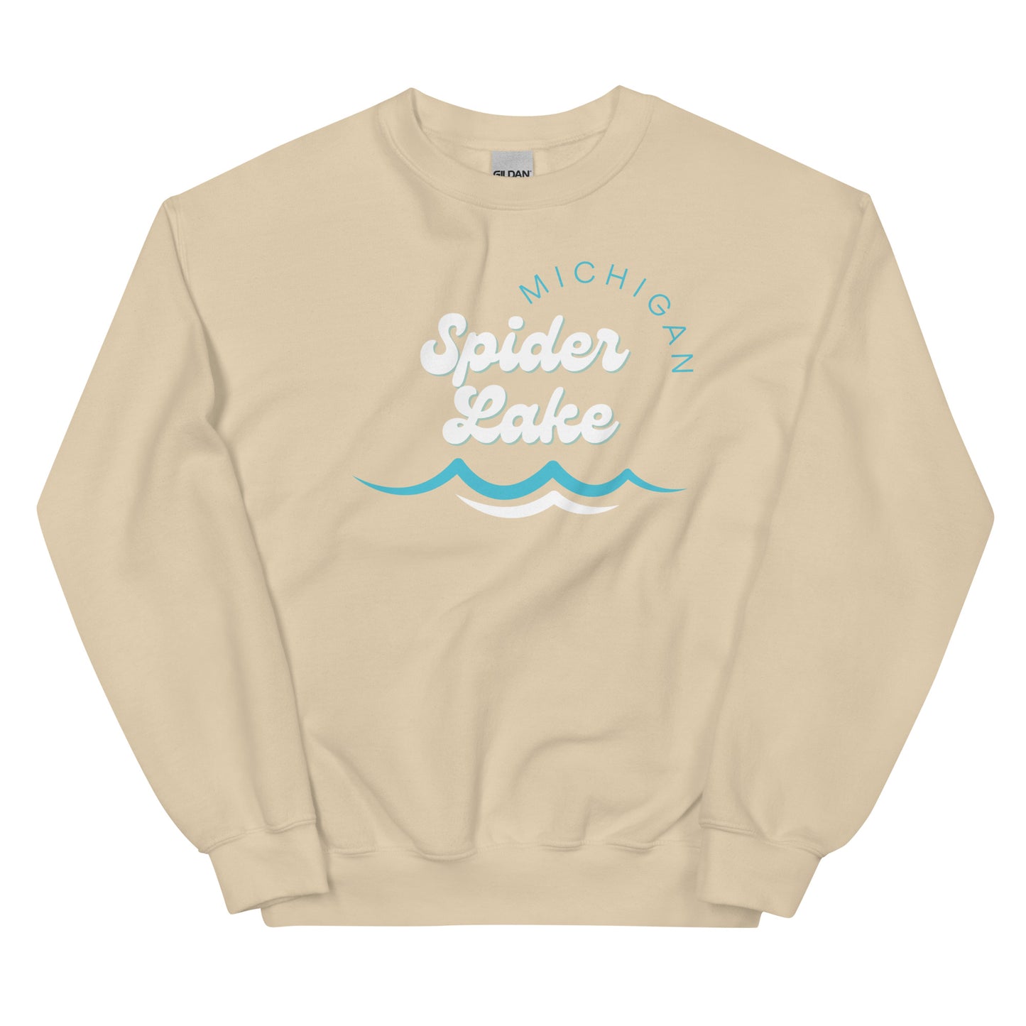 Spider Lake Waves Sweatshirt