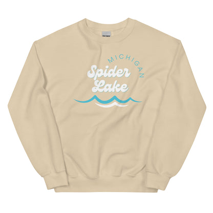 Spider Lake Waves Sweatshirt