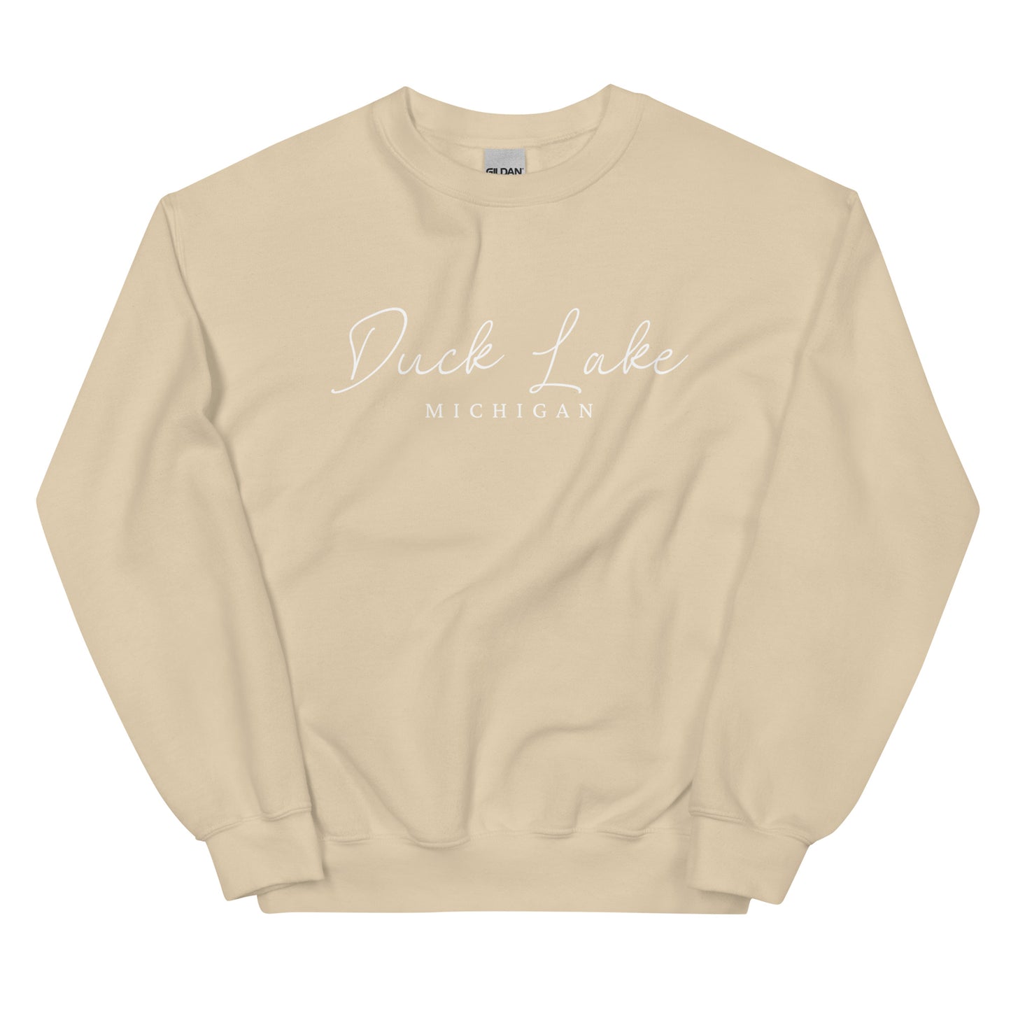 Duck Lake Script Sweatshirt