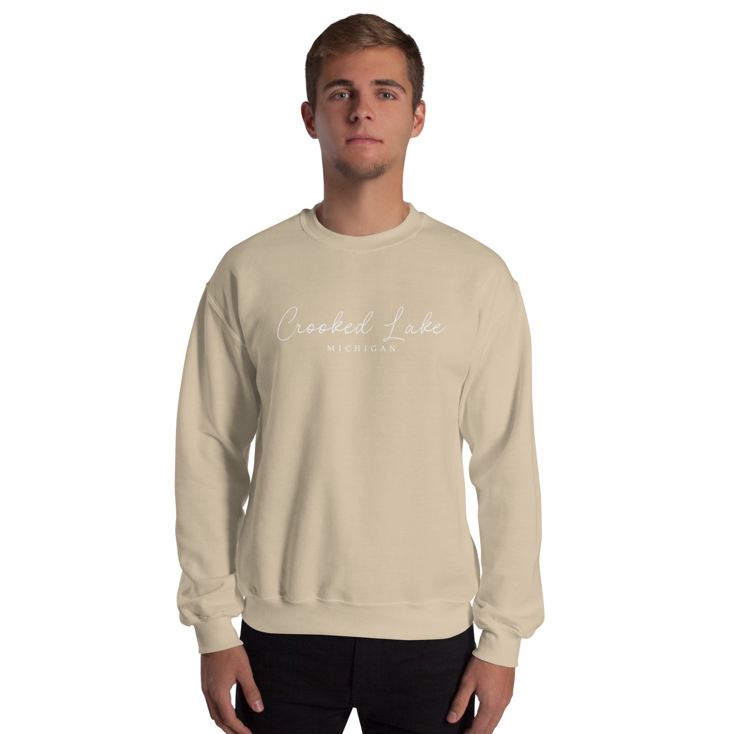 Crooked Lake Script Sweatshirt