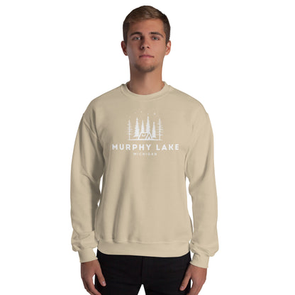 Murphy Lake Night Camping Sweatshirt