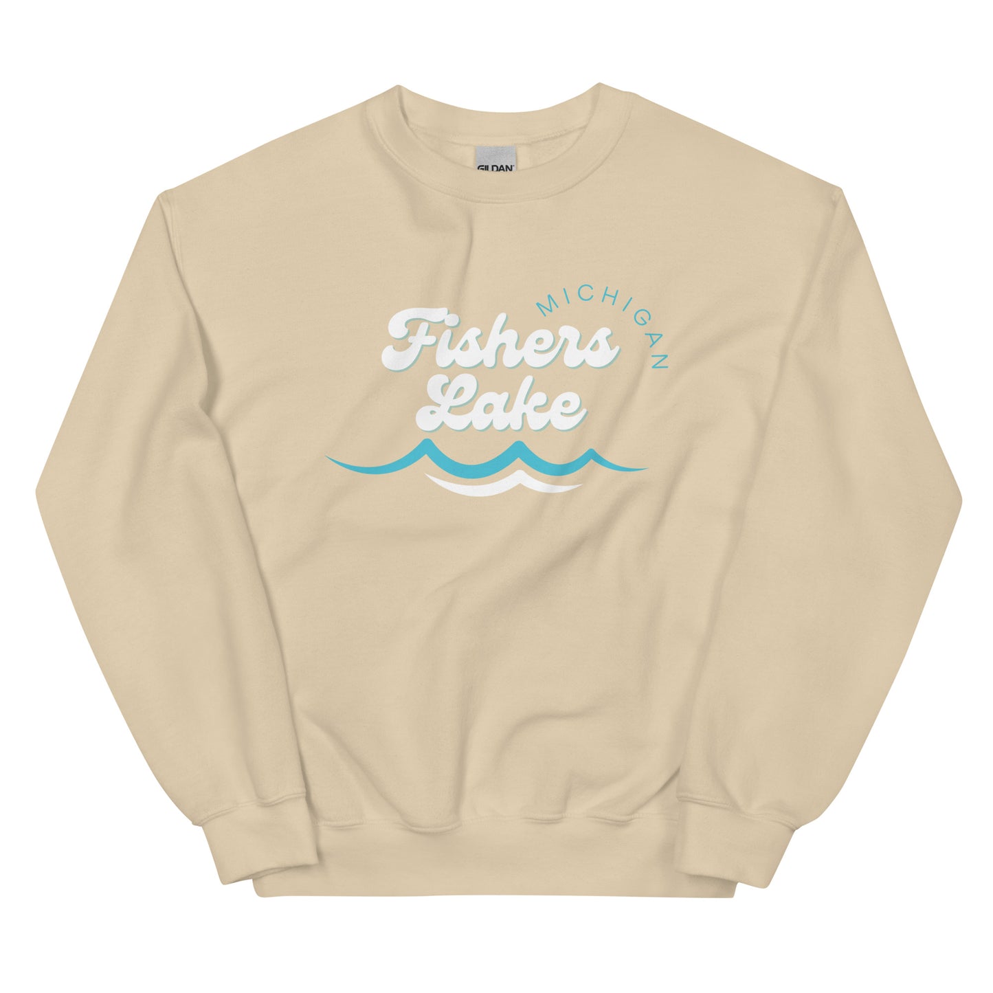 Fishers Lake Waves Sweatshirt