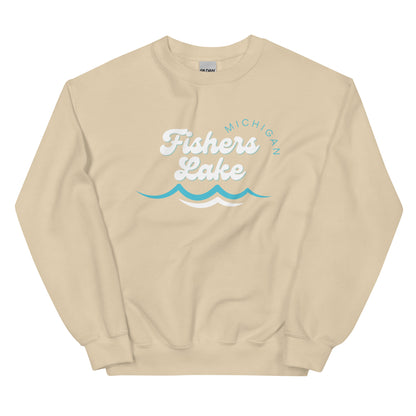 Fishers Lake Waves Sweatshirt