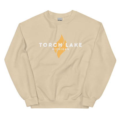 Torch Lake Flames Sweatshirt