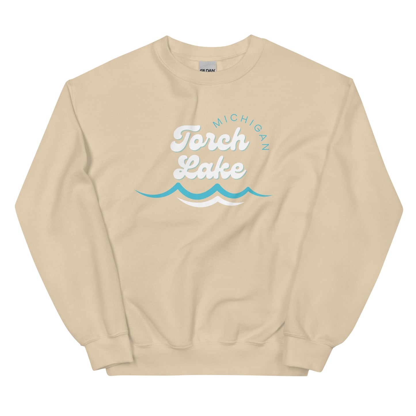 Torch Lake Waves Sweatshirt