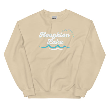 Houghton Lake Waves Sweatshirt