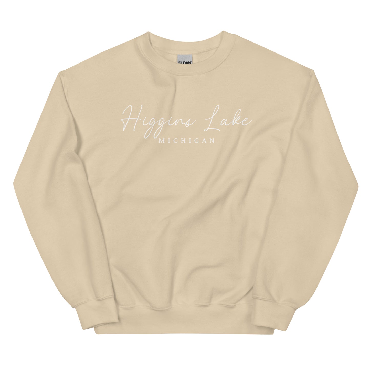 Higgins Lake Script Sweatshirt