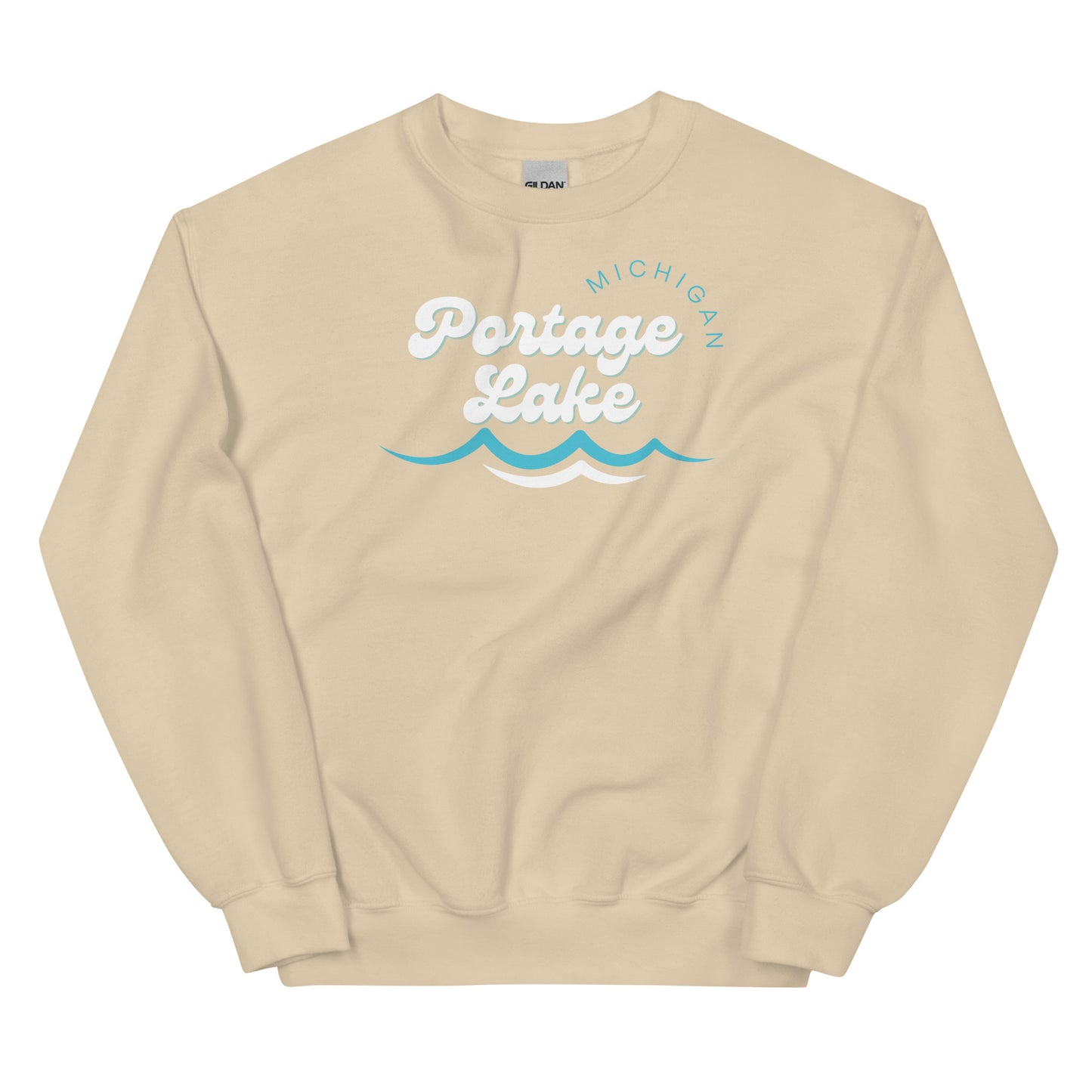 Portage Lake Waves Sweatshirt