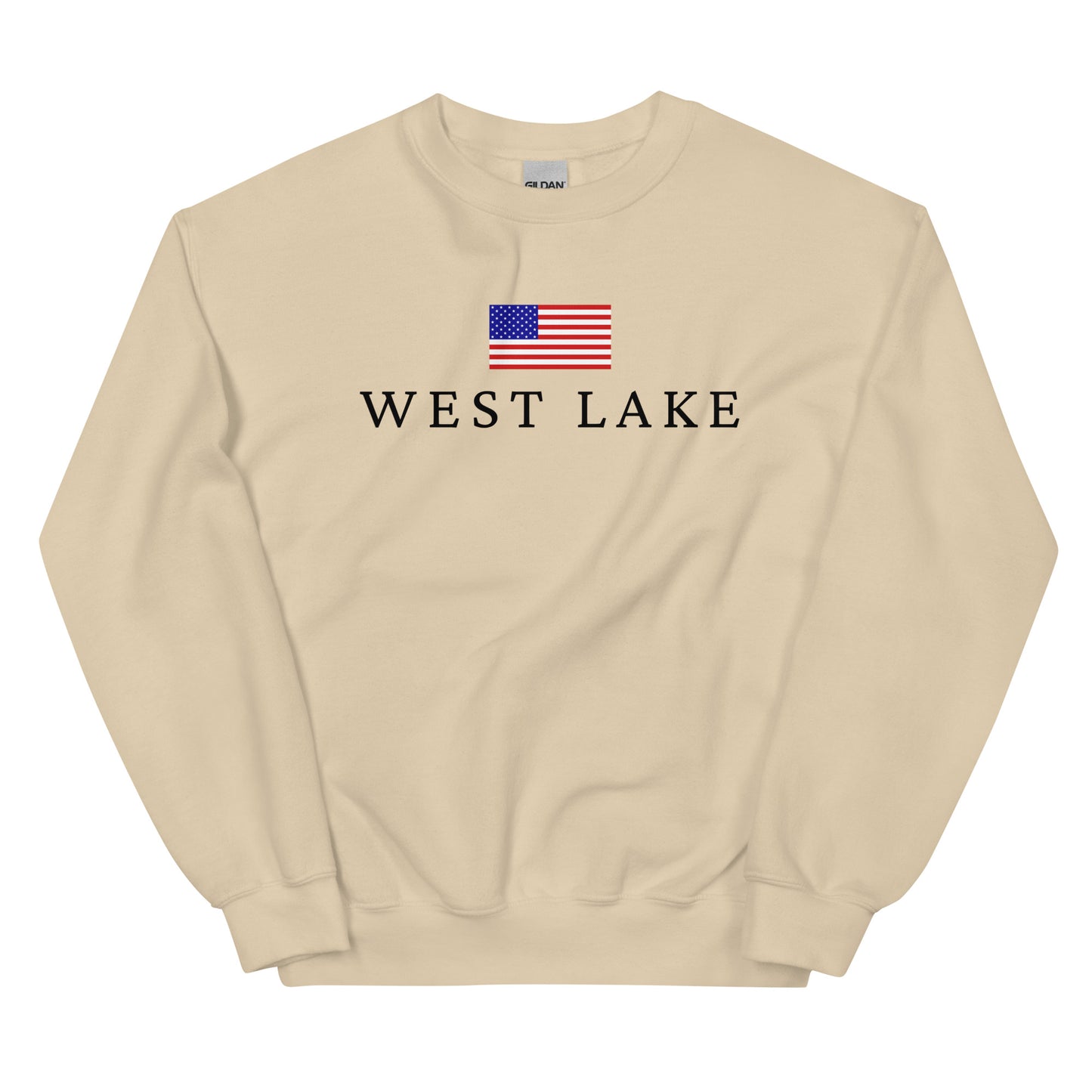 West Lake American Flag Tee